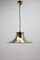 Mid-Century Pendant in Brass by Napako, 1970s 4