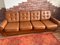 Tschechoslowakisches Mid-Century Sofa aus braunem Leder, 1970er 3