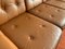 Mid-Century Czechoslovakian Sofa in Brown Leather, 1970s, Image 7