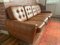 Mid-Century Czechoslovakian Sofa in Brown Leather, 1970s, Image 6