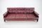 Czechoslovakian Folding Sofa in Leather by Arch. Spicka, 1970s, Image 2
