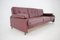 Czechoslovakian Folding Sofa in Leather by Arch. Spicka, 1970s 6