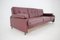 Czechoslovakian Folding Sofa in Leather by Arch. Spicka, 1970s, Image 6