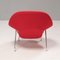 Red Armchair by Eero Saarinen Womb for Knoll 4