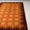 Orange & Brown Geometric Shag Pile Rug, 1970s, Image 7