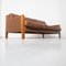 Danish Sofa in Brown Leather 12
