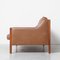 Danish Sofa in Brown Leather 4