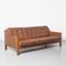 Danish Sofa in Brown Leather 3