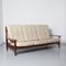 Brazilian Modern Sofa in Beige Leather 3