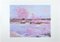 Martine Goeyens, Pink Blossoms, Original Lithographie, 2000er 1