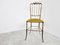 Vintage Chiavari Stuhl aus Messing, 1960er 3