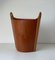 Norwegian Teak Waste Paper Basket by Barnes P.S. Heggen, 1960s, Image 7