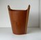 Norwegian Teak Waste Paper Basket by Barnes P.S. Heggen, 1960s, Image 1