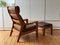 Mid-Century Danish Teak High Back Lounge Chair by Gustav Thams 2