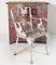 Decorative Cast Aluminium Weathered Garden Chair 7