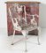 Decorative Cast Aluminium Weathered Garden Chair, Image 7