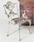 Decorative Cast Aluminium Weathered Garden Chair 1