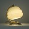 Deutsche Art Deco Bauhaus Tischlampe aus Messing & Opalglas, 1930er 7