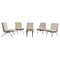 Italian Lounge Chairs and Coffee Table by Franco Campo & Carlo Graffi, Set of 5 1