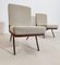 Italian Lounge Chairs and Coffee Table by Franco Campo & Carlo Graffi, Set of 5 15