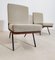 Italian Lounge Chairs and Coffee Table by Franco Campo & Carlo Graffi, Set of 5, Image 15