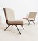 Italian Lounge Chairs and Coffee Table by Franco Campo & Carlo Graffi, Set of 5 11