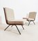 Italian Lounge Chairs and Coffee Table by Franco Campo & Carlo Graffi, Set of 5, Image 11