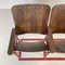 Vintage Triple Folding Cinema Seats, Image 2