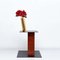 Limited Edition Vase aus Holz und Murano Glas von Ettore Sottsass 7