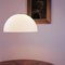 Large White Opaline Glass Sonora Suspension Lamp by Vico Magistretti for Oluce 3