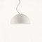 Large White Opaline Glass Sonora Suspension Lamp by Vico Magistretti for Oluce 6