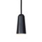 Massive Black 3493-8 Ceiling Lamp by Henrik Tengler for Konsthantverk Tyringe 1 2