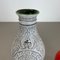 Deutsche Mehrfarbige Fat Lava Op Art Keramik Vase von BAY Ceramics, 2er Set 5