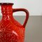 German Multi-Color Fat Lava Op Art Pottery Vase from BAY Ceramics, Set of 2 13