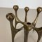 Mid-Century German Brutalist Candleholder in Bronze by Michael Harjes, 1960s 6