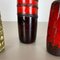 Vases Fat Lava Vintage en Poterie de Scheurich, Allemagne, 1970s, Set de 3 11