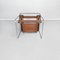 Mid-Century American Wassily B3 Chair in Brown Leather by Breuer for Knoll, 1970s, Image 20