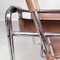 Mid-Century American Wassily B3 Chair in Brown Leather by Breuer for Knoll, 1970s, Image 12