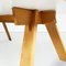 Tavolo da lavoro Mid-Century in legno di Minale Simpson per Zanotta, Italia, anni '80, Immagine 14