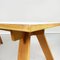 Mid-Century Italian White Worktable in Wood by Minale Simpson for Zanotta, 1980s 12