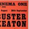 Poster del film Buster Keaton Summer Season di Strausfeld, Londra, anni '70, Immagine 5