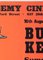 Buster Keaton Summer Season Movie Poster by Strausfeld, London, 1970s 4