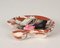 Italian Red Pink and White Marble Shell-Shaped Decorative Bowl, 1970s, Image 20