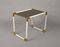 Italian Brass and Mirrored Glass Coffee Table by Tommaso Barbi, 1970s 13