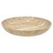 Travertine Bowl by Giusti & Di Rosa for Up & Up, Italy, 1970s 1