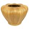 Rattan Cachepot Vase or Plant Holder, Italy, 1970s 1