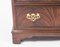 Vintage 20th Century Flame Mahogany Bedside Cabinets with Drawers, Set of 2 13
