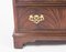 Vintage 20th Century Flame Mahogany Bedside Cabinets with Drawers, Set of 2, Image 13