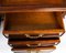 20th Century Chippendale Revival Flame Mahogany Pedestal Desk 13