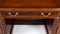 20th Century Chippendale Revival Flame Mahogany Pedestal Desk 6